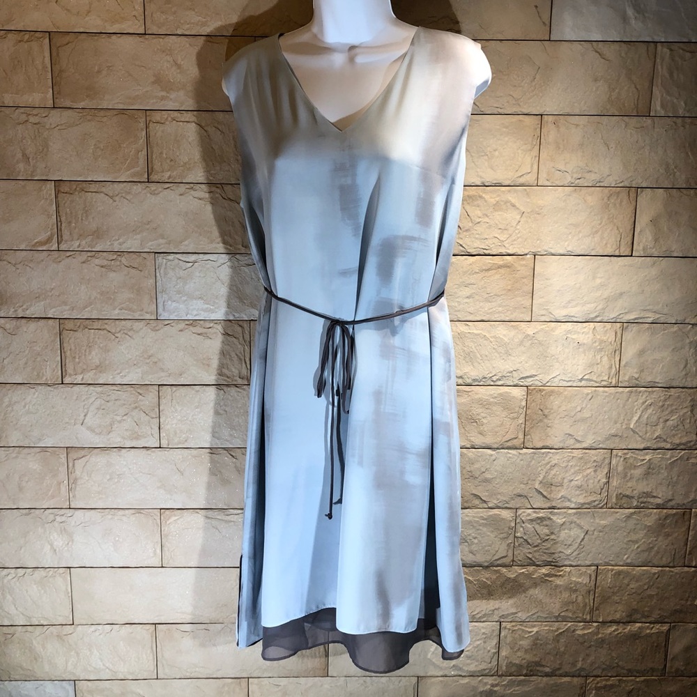 ELIE TAHARI GREY DRESS